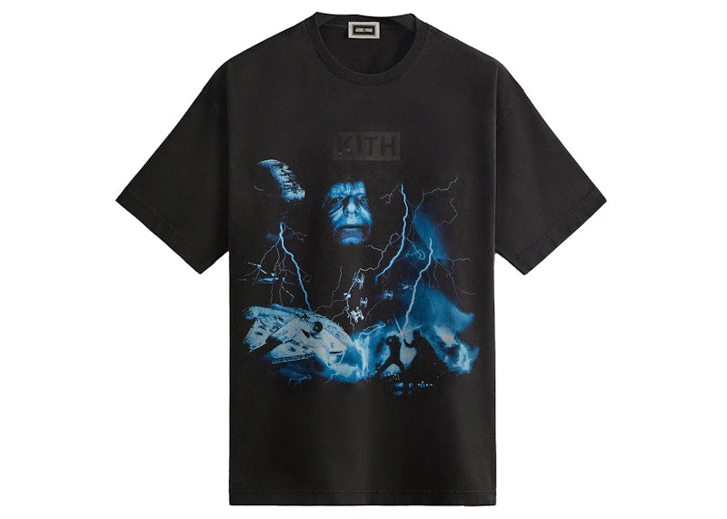 Kith X Star Wars Emperor Vintage Tee Black Ph