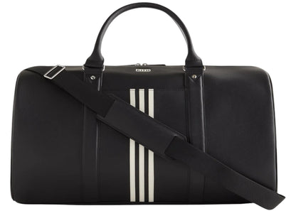 Kith X Adidas Football Leather Duffle Bag Black