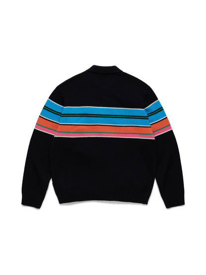 Denim Tears Knit Striped Polo Sweater Multi