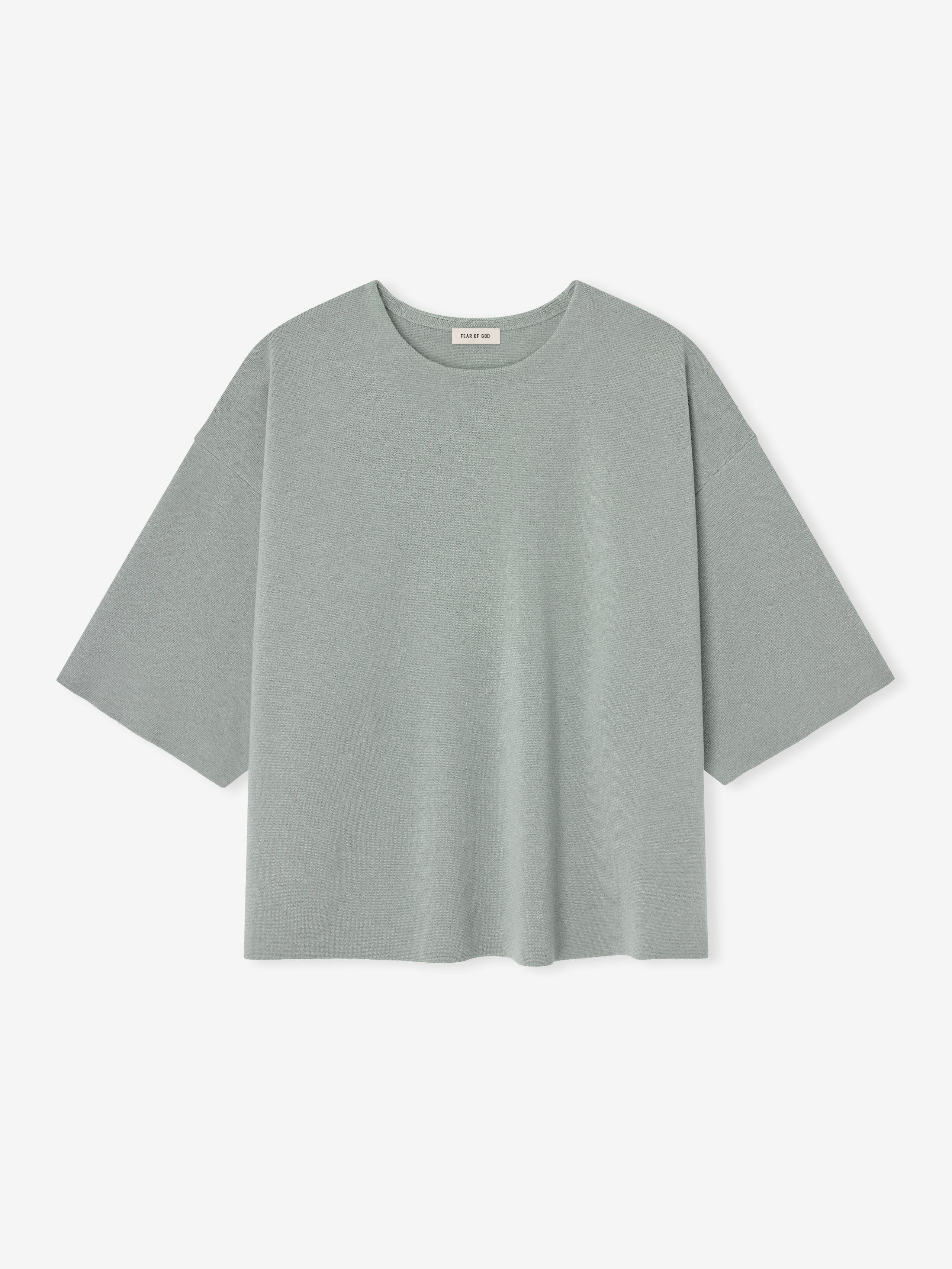 Essentials Milano Knit Tee Flint