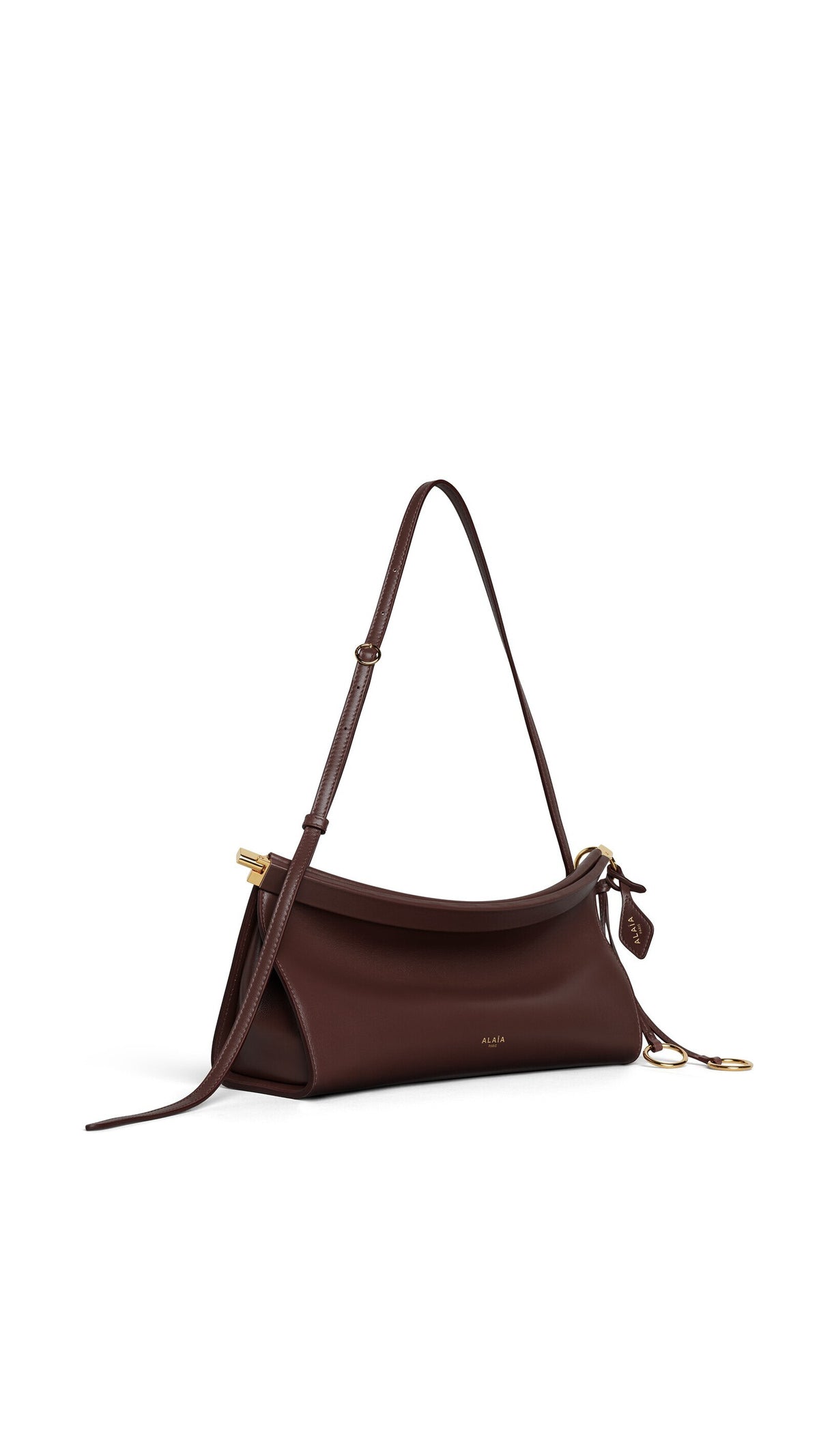 Alaïa Le Click East West Medium Bag In Calfskin