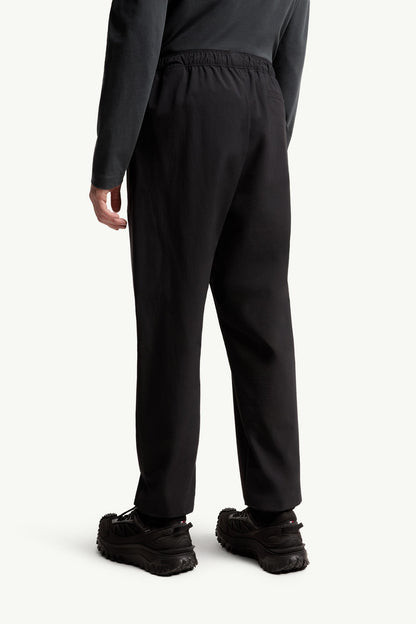 Moncler Logo Sweatpants Black Black
