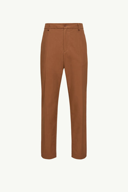 Moncler Technical Cotton Blend Pants Light Brown Light Brown