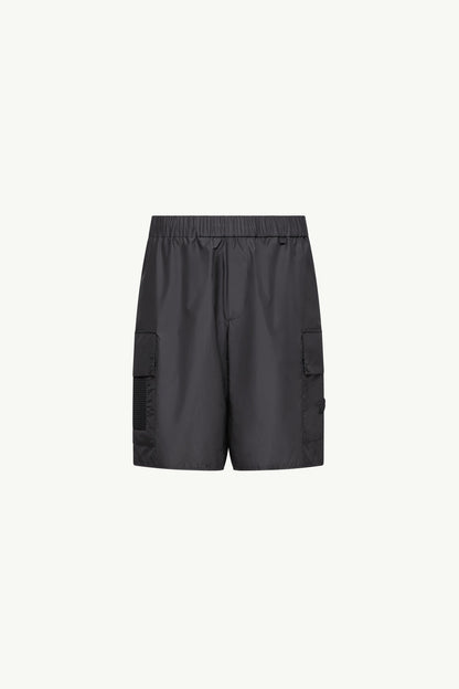 Moncler Cargo Shorts Black Black