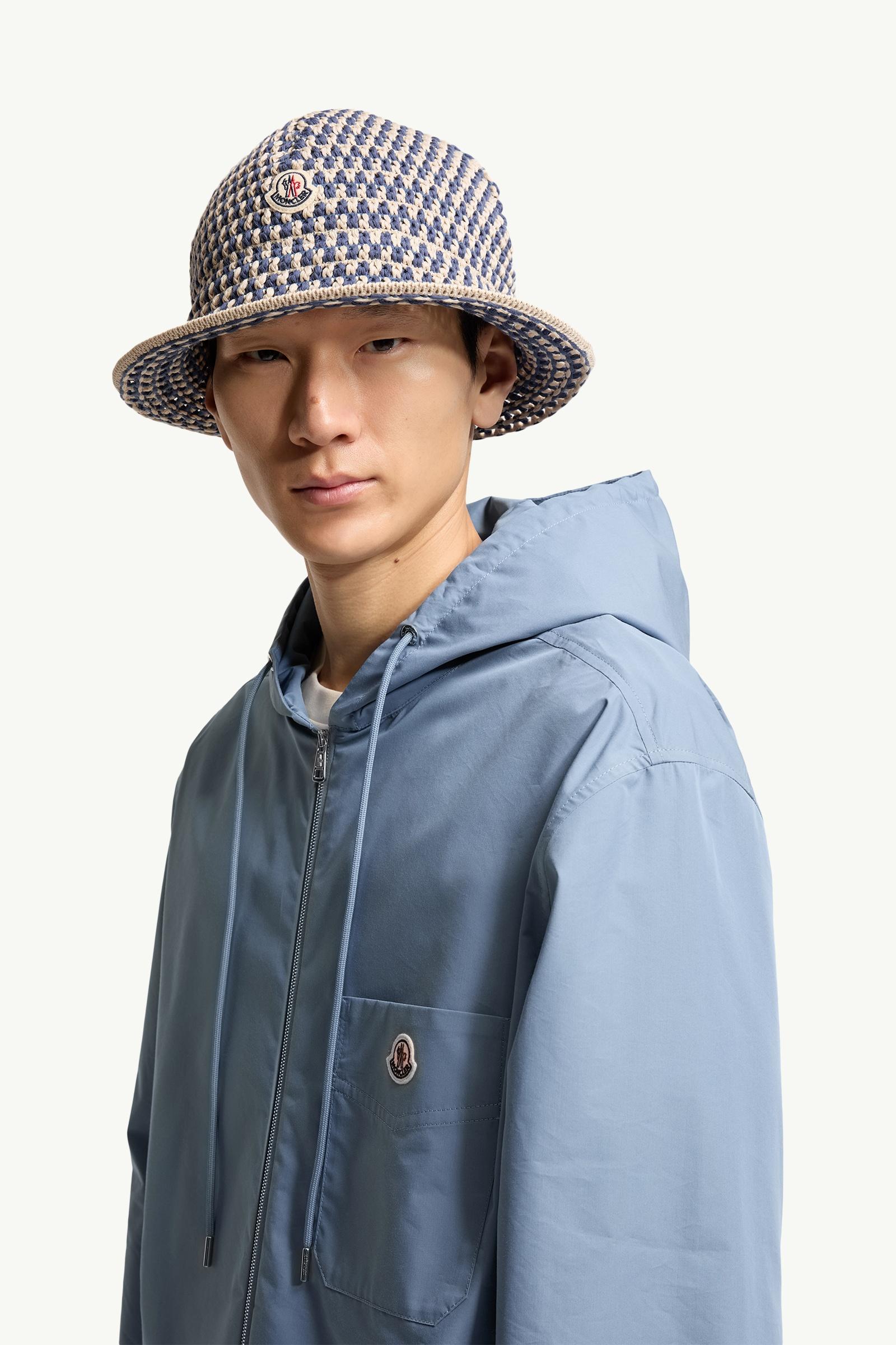 Moncler Cotton Blend Poplin Shirt Jacket Cobalt Blue Cobalt Blue