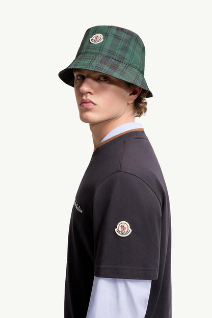 Moncler Embroidered Logo Cotton T-Shirt Navy Blue Navy Blue