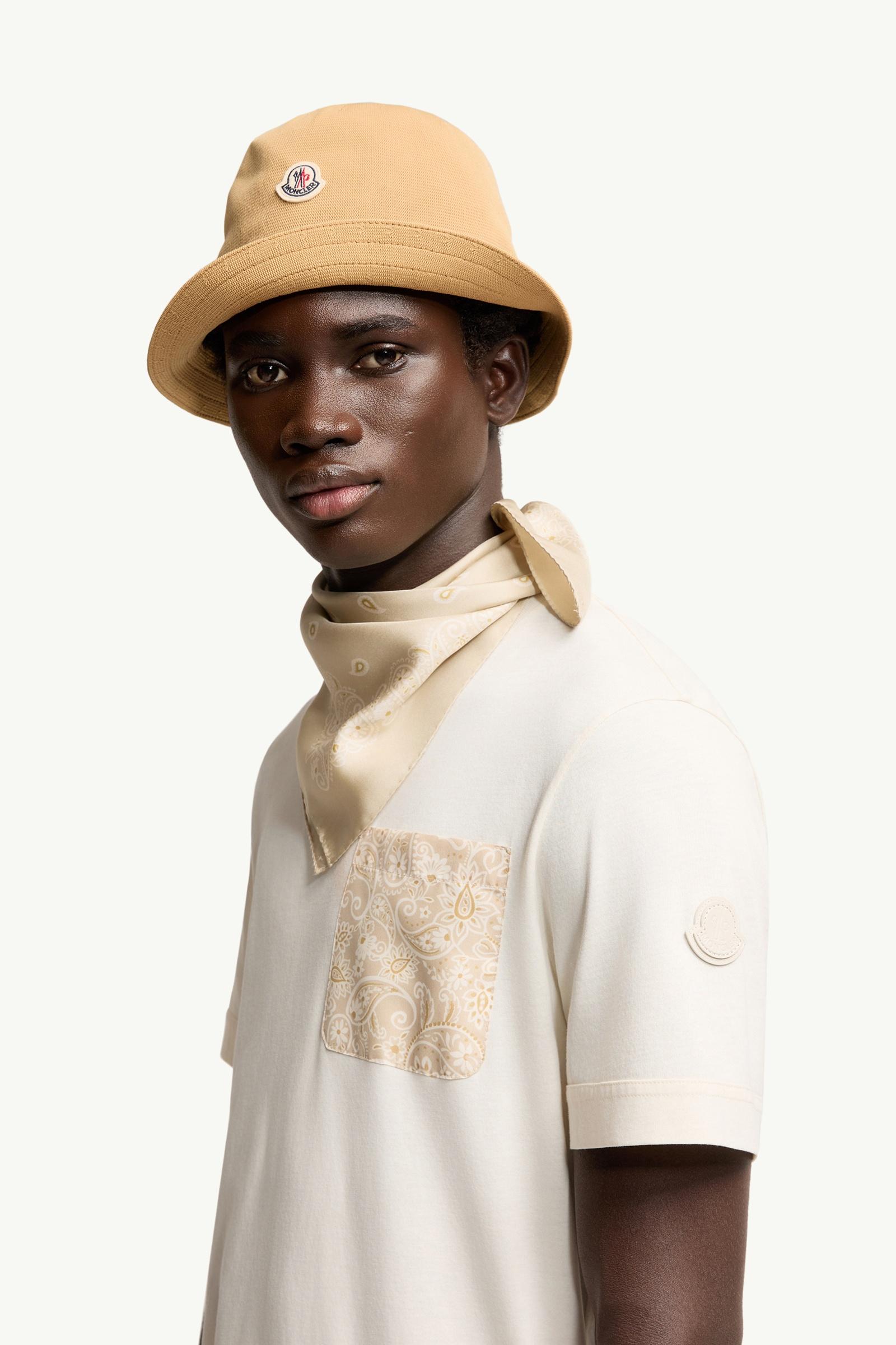 Moncler Paisley Print Cotton T-Shirt White White