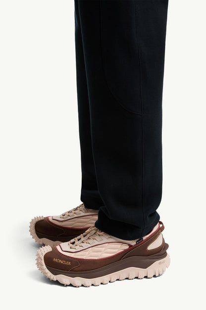 Moncler Stitch-Detailed Sweatpants Navy Blue Navy Blue