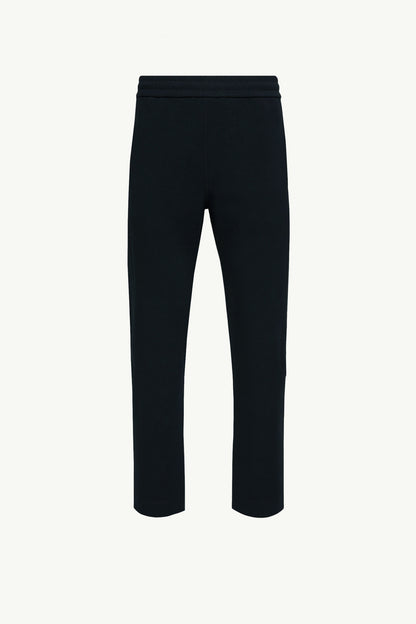 Moncler Stitch-Detailed Sweatpants Navy Blue Navy Blue