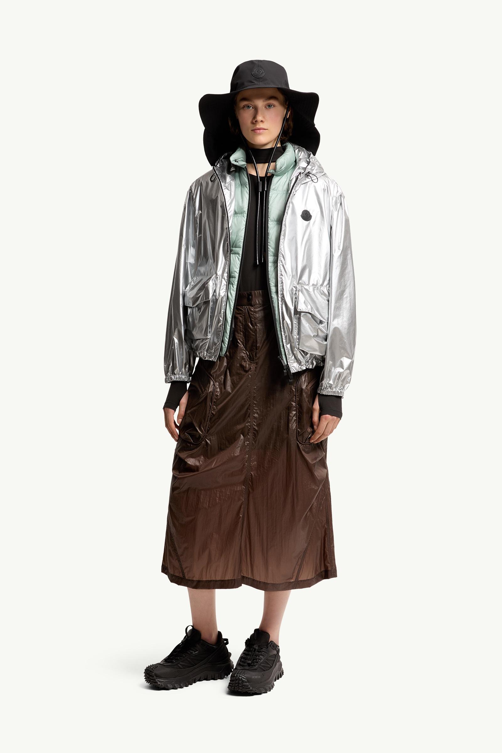 Moncler Cargo Midi Skirt Brown Brown