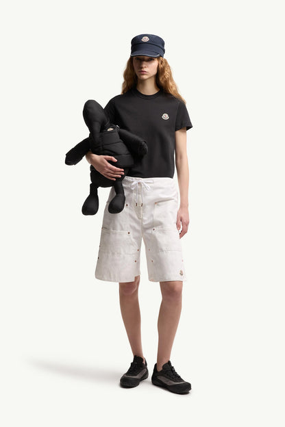 Moncler Logo Patch Cotton T-Shirt (Pack Of Three) Black & White & Pink Black & White & Pink