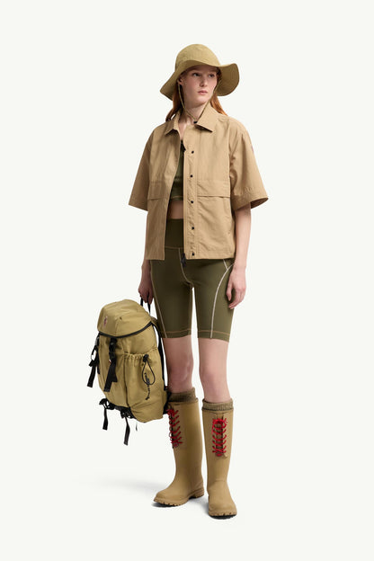 Moncler Polartec® Shorts Olive Green Olive Green