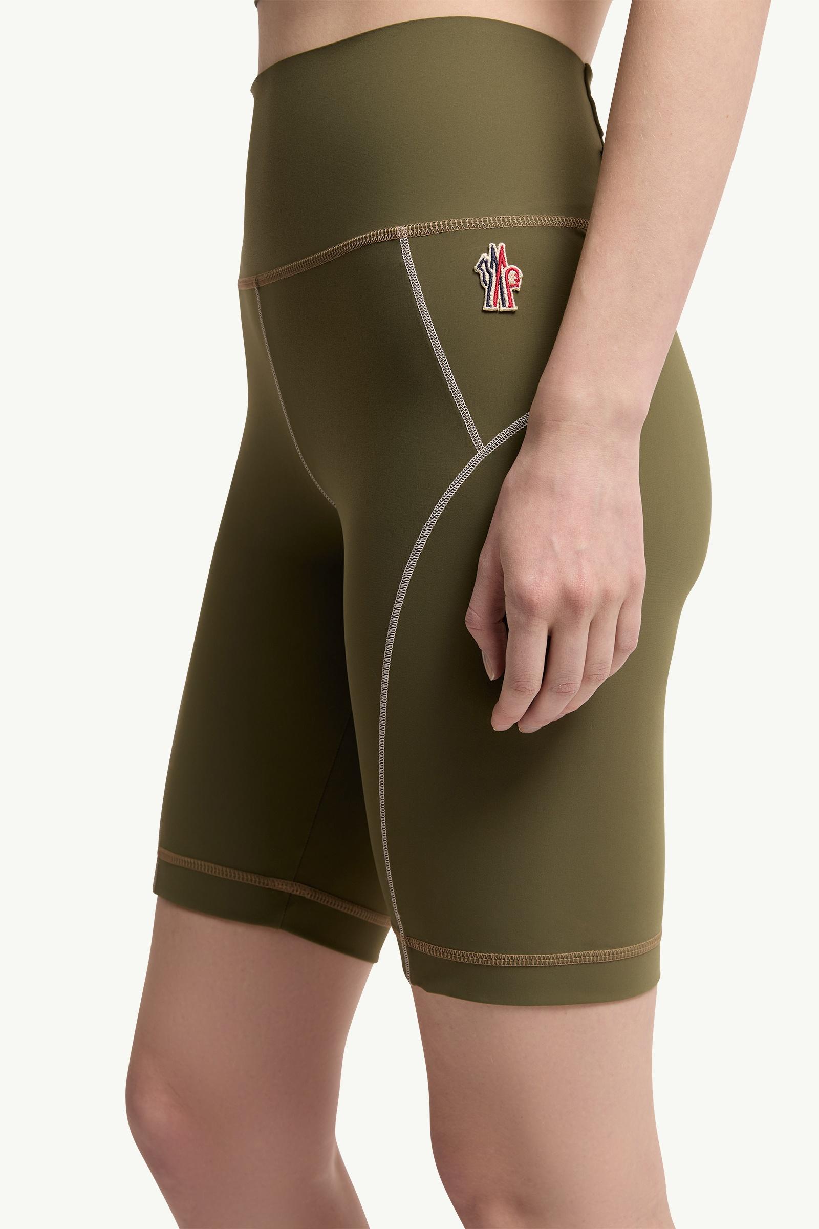 Moncler Polartec® Shorts Olive Green Olive Green