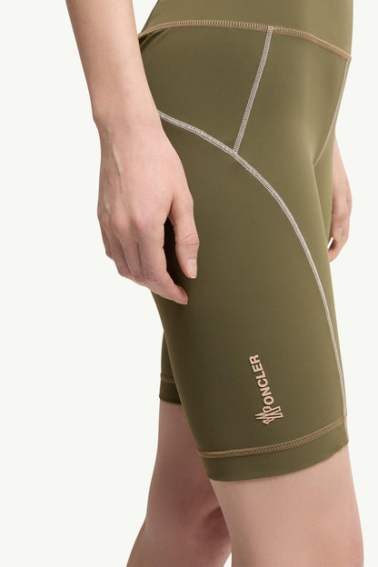 Moncler Polartec® Shorts Olive Green Olive Green