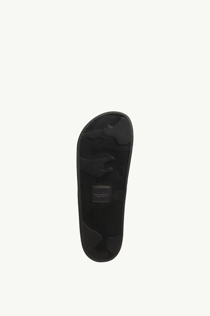 Moncler Basile Rubber Slides Black