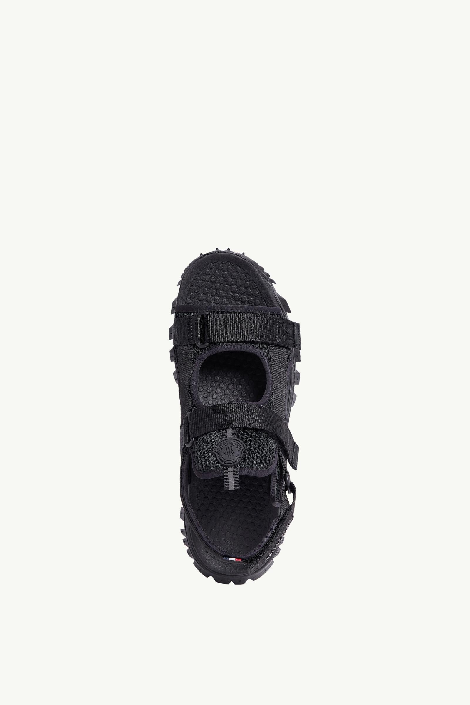 Moncler Trailgrip Vela Sandals Black