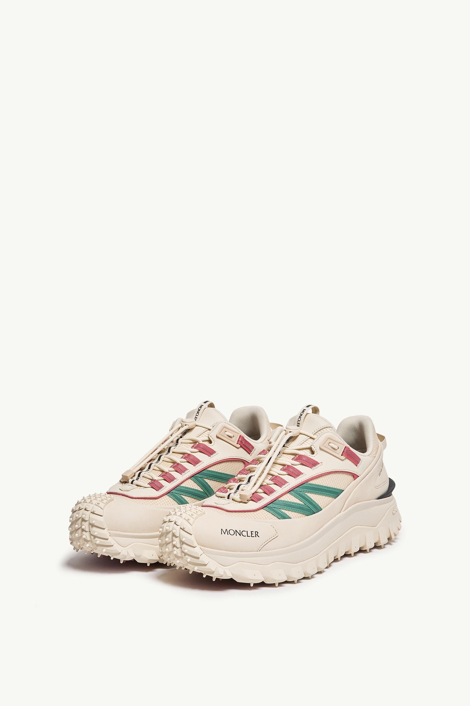 Moncler Trailgrip Sneakers Light Beige