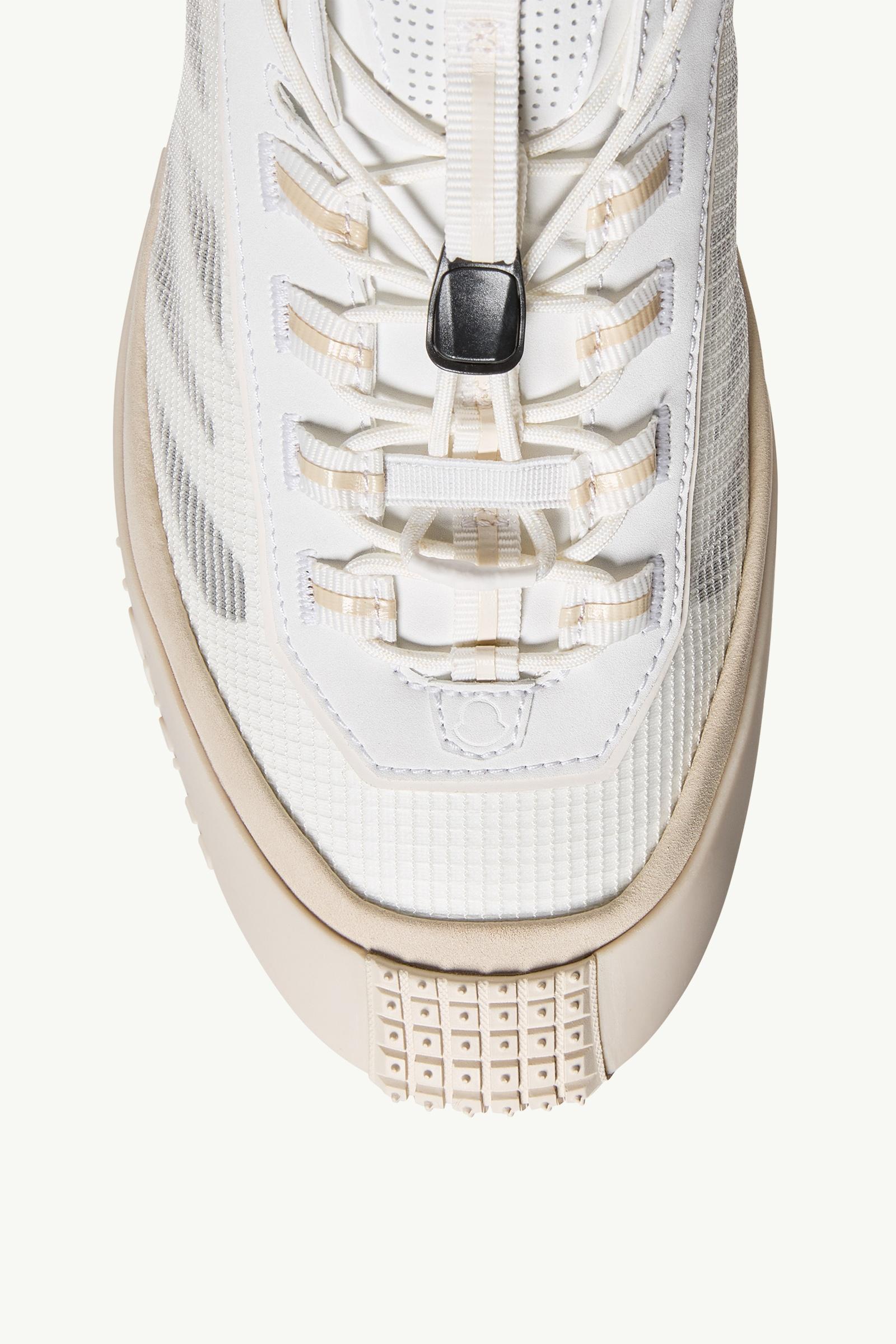 Moncler Trailgrip LP Suede & Nubuck Sneaker White