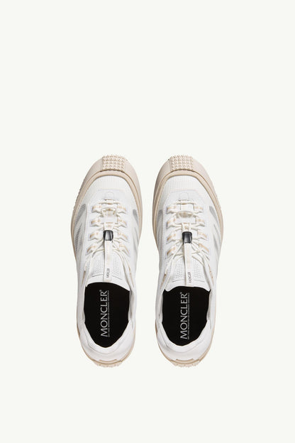 Moncler Trailgrip LP Suede & Nubuck Sneaker White