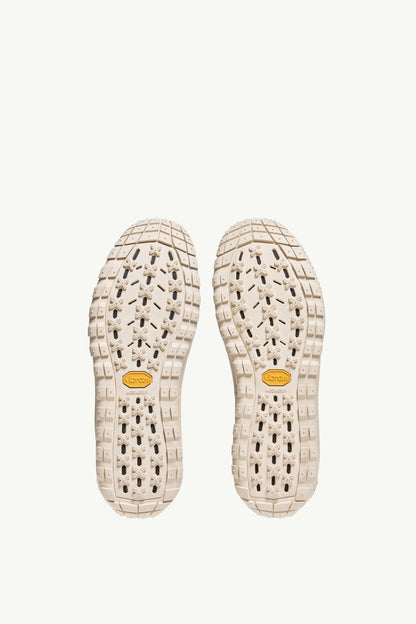 Moncler Trailgrip LP Suede & Nubuck Sneaker Light Beige