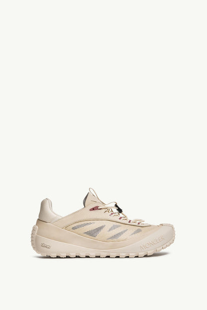 Moncler Trailgrip LP Suede & Nubuck Sneaker Light Beige