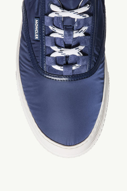 Moncler Vera Leisure Nylon Sneakers Dark Blue