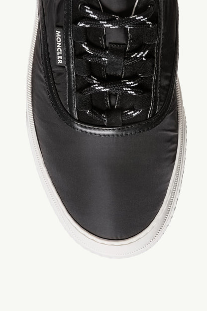 Moncler Vera Leisure Nylon Sneakers Black