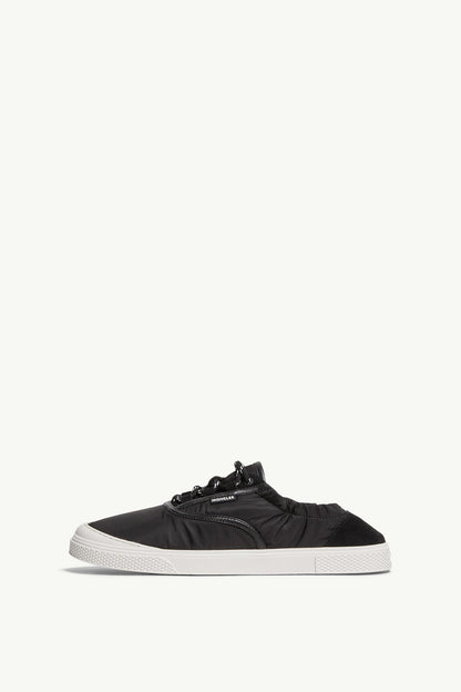 Moncler Vera Leisure Nylon Sneakers Black
