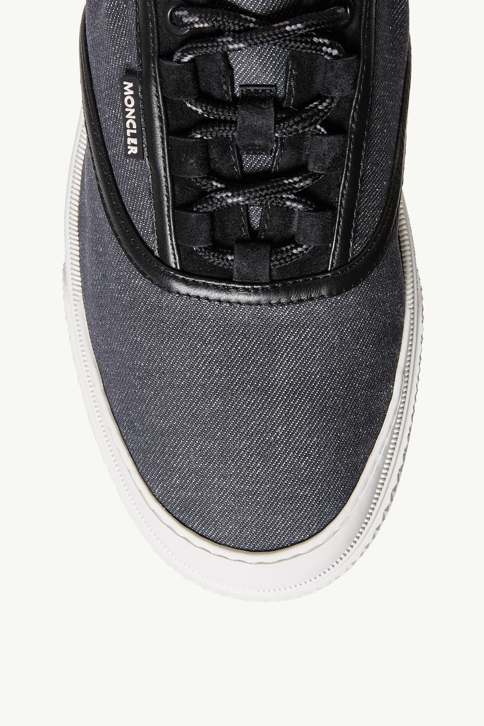 Moncler Vera Leisure Denim Sneakers Dark Blue