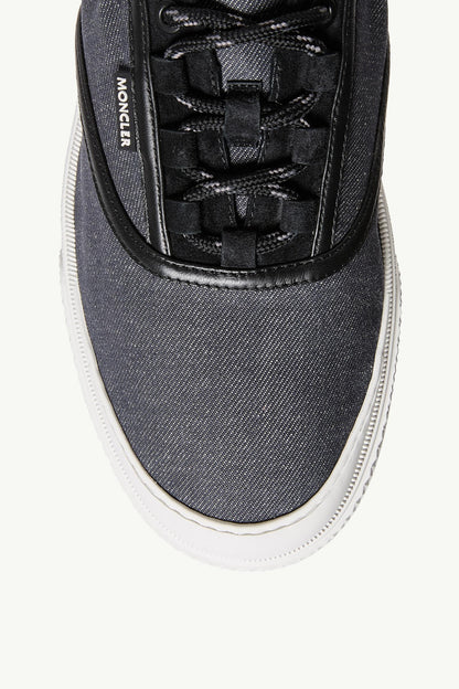 Moncler Vera Leisure Denim Sneakers Dark Blue