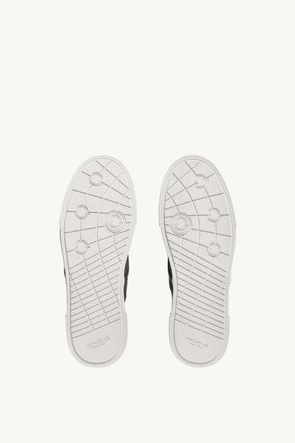 Moncler Vera Leisure Denim Sneakers Dark Blue