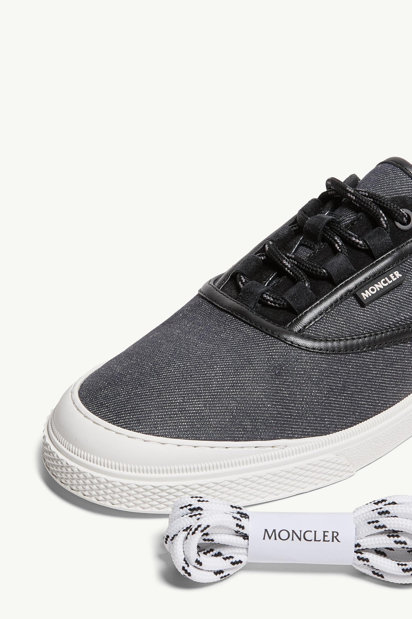 Moncler Vera Leisure Denim Sneakers Dark Blue