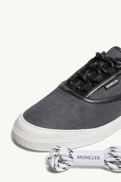 Moncler Vera Leisure Denim Sneakers Dark Blue