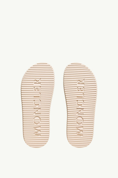 Moncler Moncler Altive Slides White Ivory
