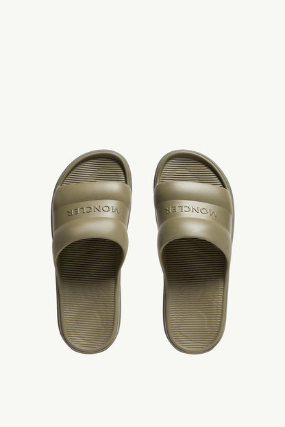Moncler Moncler Altive Slides Sage Green