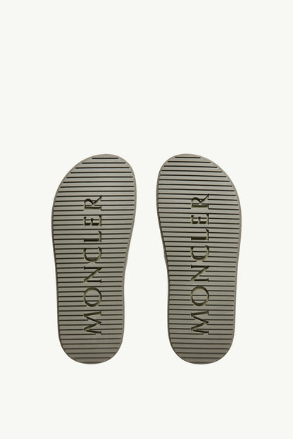 Moncler Moncler Altive Slides Sage Green