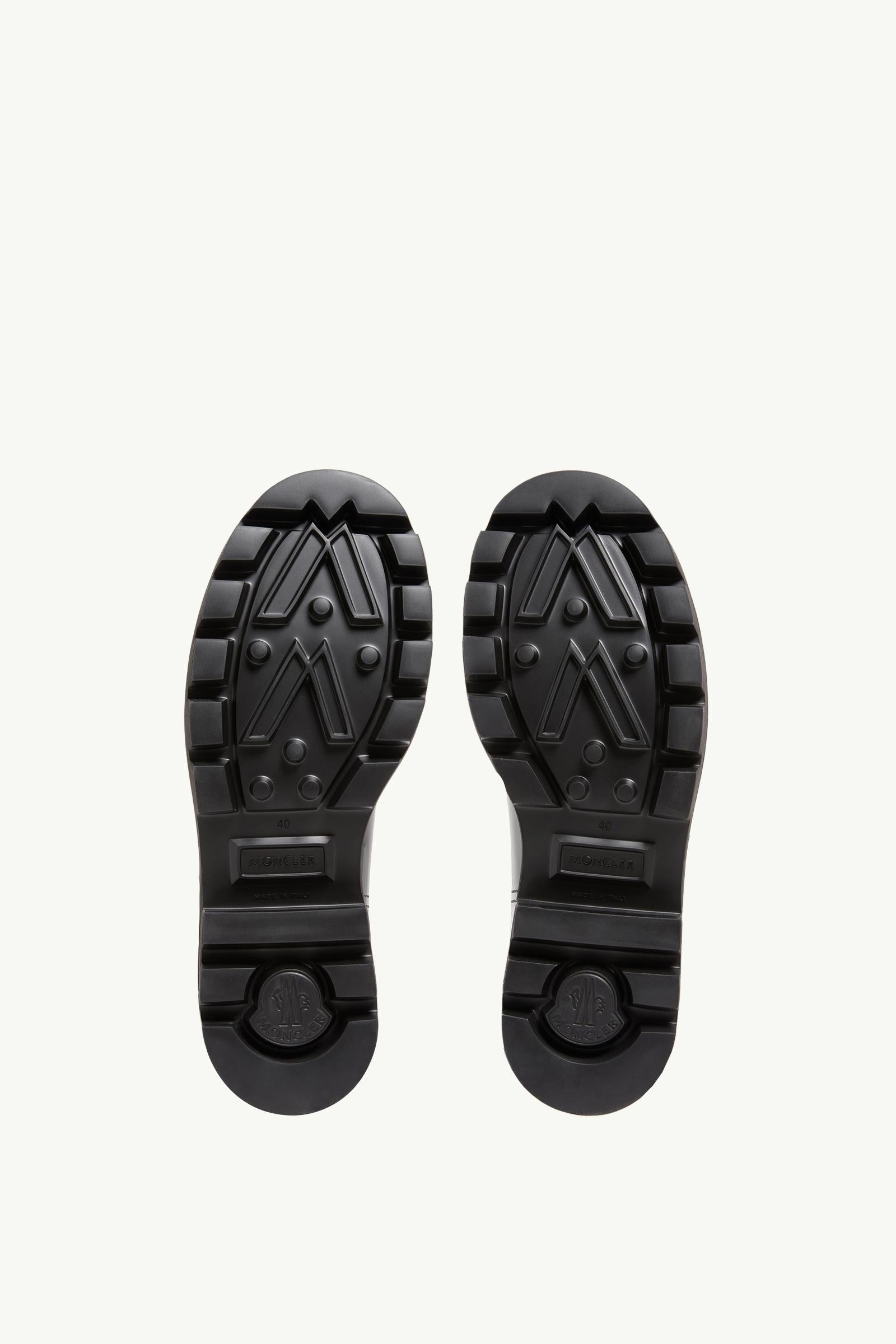 Moncler Kickstream High Rain Boots Black