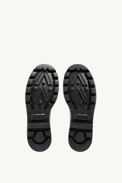 Moncler Kickstream High Rain Boots Black