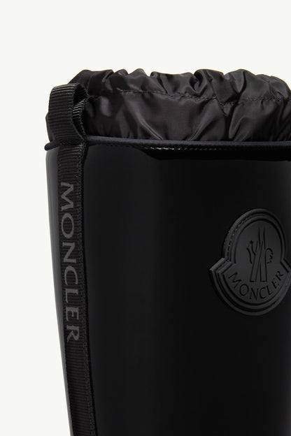 Moncler Kickstream High Rain Boots Black