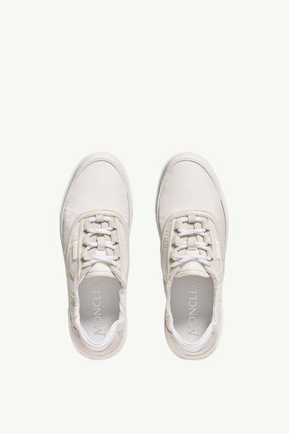 Moncler Vera Leisure Padded Sneakers Light Beige