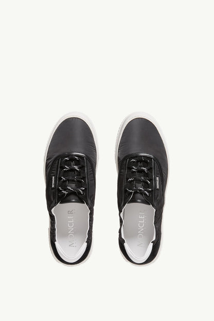 Moncler Vera Leisure Padded Sneakers Black