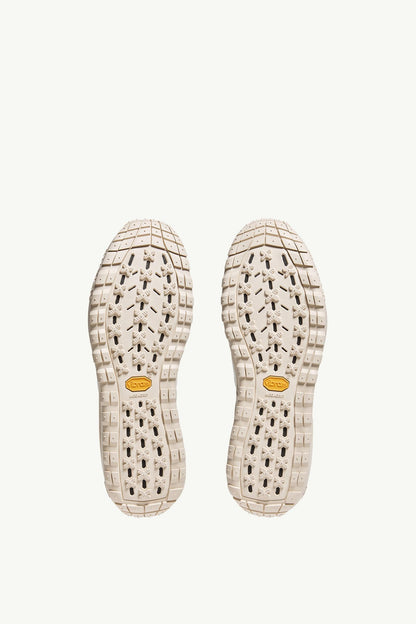 Moncler Trailgrip LP Suede & Nubuck Sneaker White