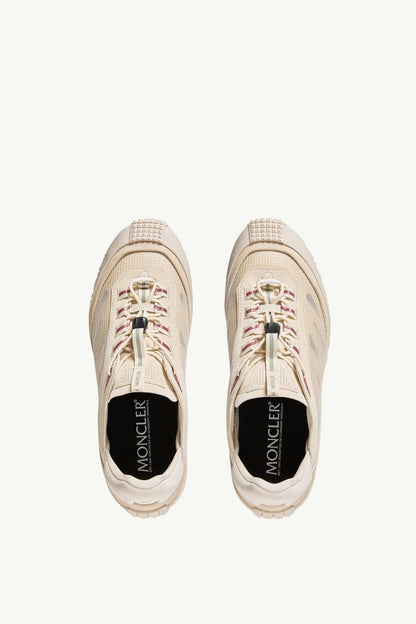 Moncler Trailgrip LP Suede & Nubuck Sneaker Light Beige
