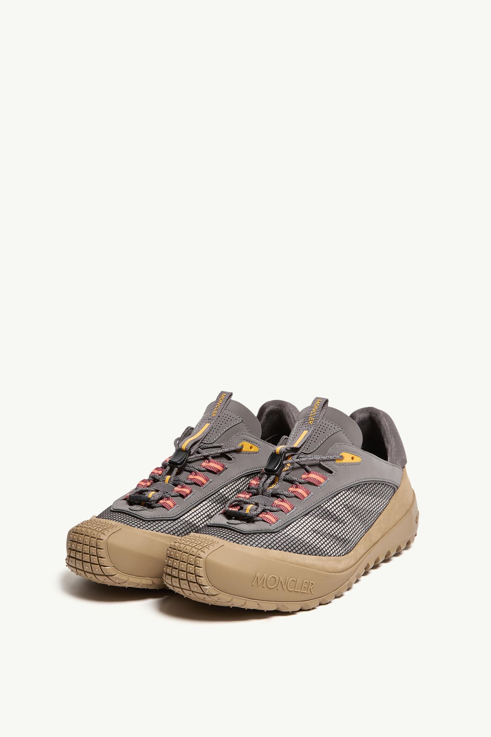 Moncler Trailgrip LP Suede & Nubuck Sneaker Grey