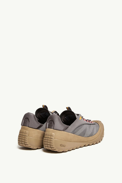 Moncler Trailgrip LP Suede & Nubuck Sneaker Grey