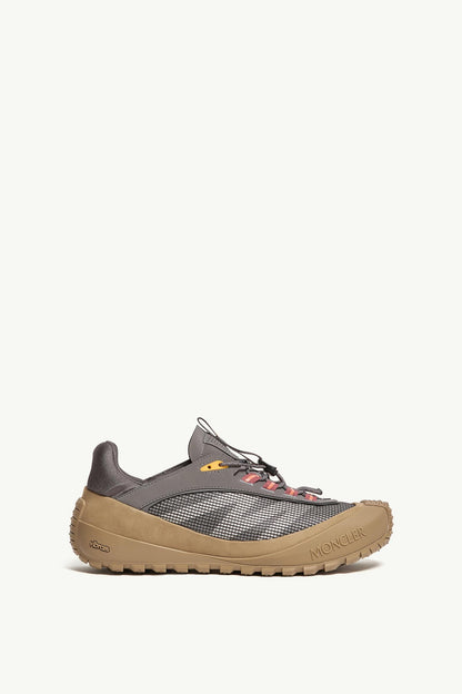 Moncler Trailgrip LP Suede & Nubuck Sneaker Grey