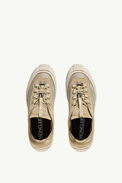 Moncler Trailgrip LP Suede & Nubuck Sneaker Beige