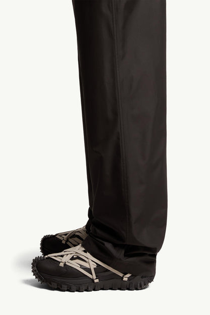 Moncler Moncler + Rick Owens Straight Leg Taffeta Pants Black Black