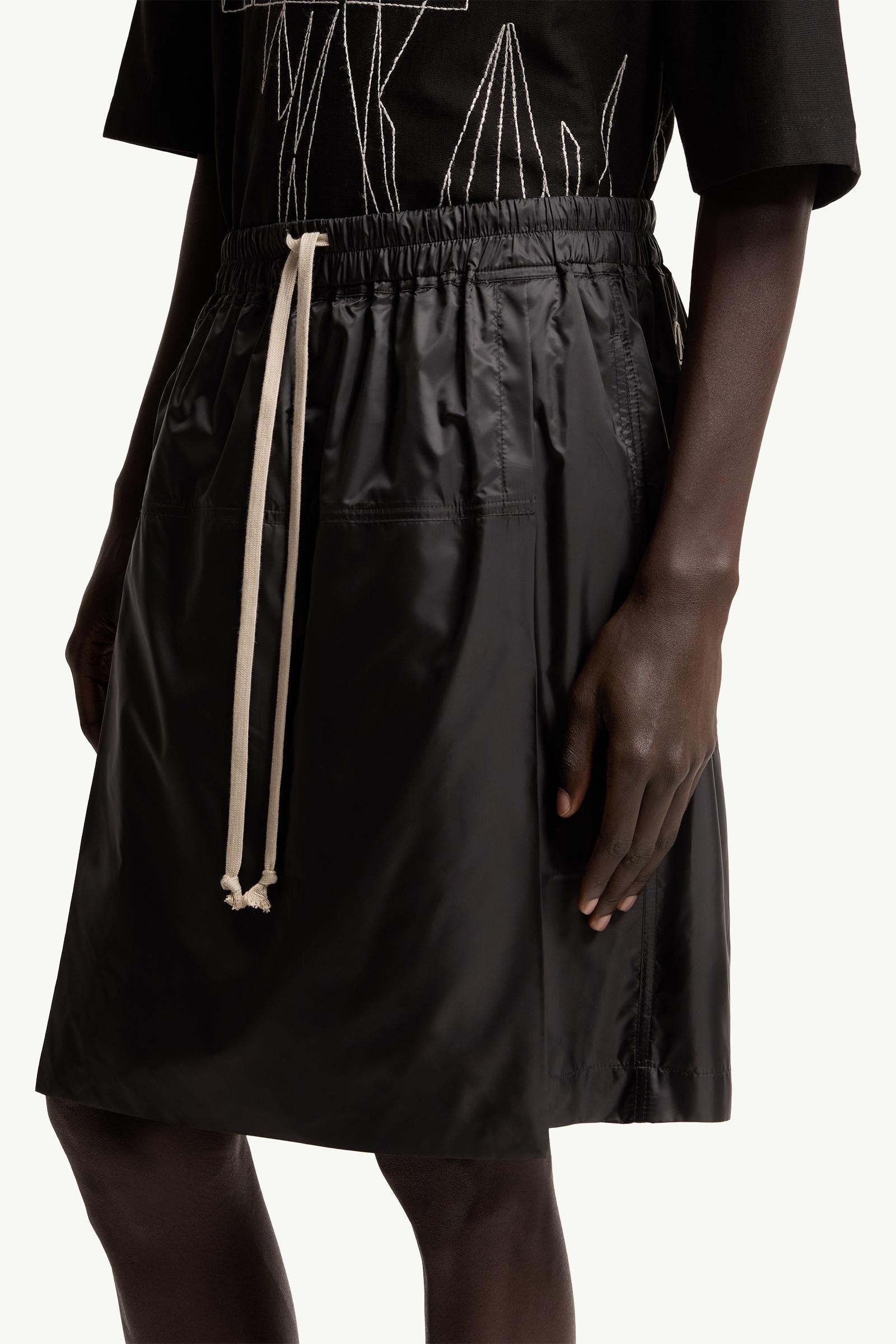 Moncler Moncler + Rick Owens Kiltshorts Skort Black Black