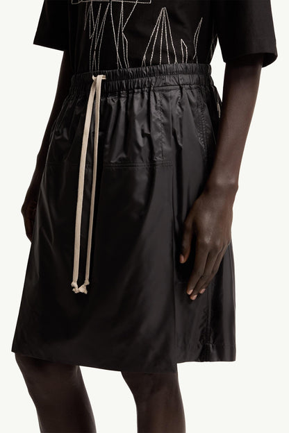 Moncler Moncler + Rick Owens Kiltshorts Skort Black Black